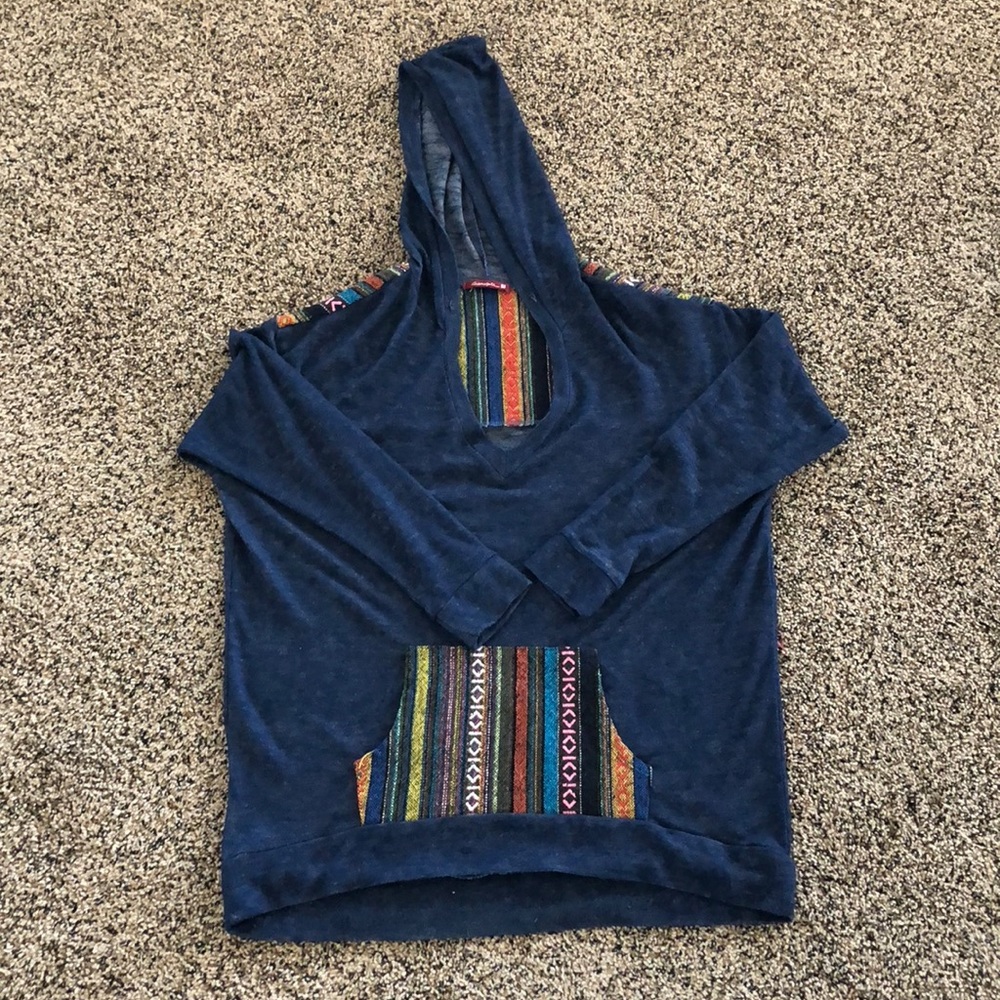 Hooded Long Sleeve Top